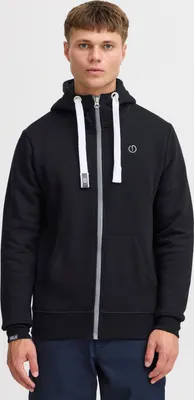 Produktbild von SOLID SDBenn High Neck Herren Zip-Hoodie Sweatjacke Kapuzenjacke Hoodie mit Kapuze Reißverschluss Kängurutasche Baumwollmischung Regular fit
