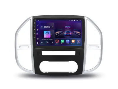 Obrázek produktu pro Junsun 2din Android Autorádio pro Mercedes Benz Vito W447 2014-2021 s rámčekem, kabeláží i canbusem, GPS navitage Vito W447 Výkon: 2GB RAM + 32GB ROM + Apple CarPlay + Android Auto