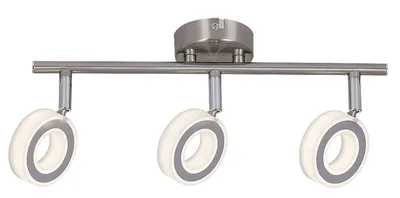 Imagen del producto de Rabalux 5941: Focos Zora LED, 3 unidades, metal y plástico, color cromado