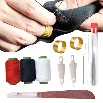 Image de Ensemble complet d'accessoires de broderie pour travaux de couture