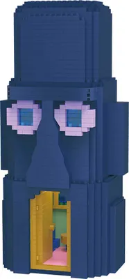 Produktbild von B-16331 - Statuen Haus Diamond Blocks Klemmbausteine (Balody)