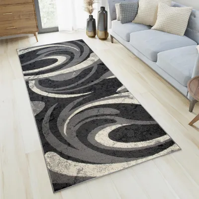 Obrázok produktu pre Tapiso koberec bežec DREAM sivá spálňa OEKO-TEX 120 x 400 cm