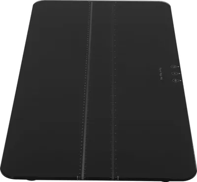 Image de Balance numérique postale et pour animaux - Balance d'expédition - Capacité de charge 100 kg - Écran amovible - Plateforme en verre trempé - Noir
