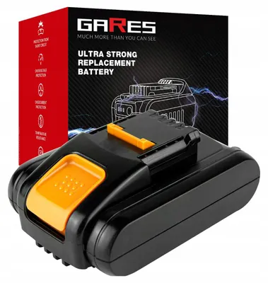 Obrázek produktu pro GARES Akumulátor Baterie pro Worx WG157E.9 WX178.9 WA3551 WX373.9 | 20 V 2Ah | Zesílená série High-Performance | Vysoký výkon |
