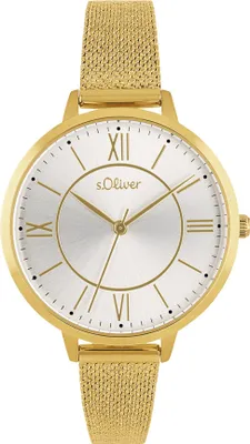 Produktbild von s.Oliver Damen Uhr Armbanduhr Edelstahl 2040108