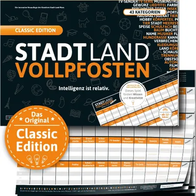 Immagine prodotto di Stadt Land Vollpfosten - Edizione classica