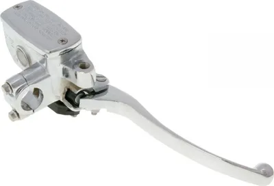 Immagine prodotto di Pompa freno BestPrice / cilindro freno anteriore cromato compatibile con GY6 Grand Retro (per manubri d=25mm)