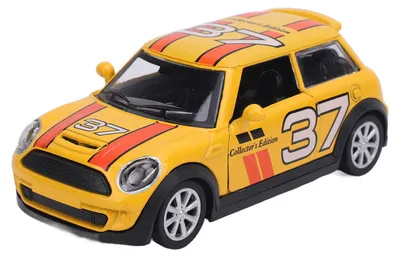 Produktbild von 1:32 Legierung Rennwagen Modell Spielzeug Kinder Ornament Pädagogisch zum Sammeln und Ausstellen Gelb