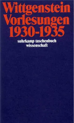 Obrázok produktu pre Wittgenstein: Vorlesungen 1930-35