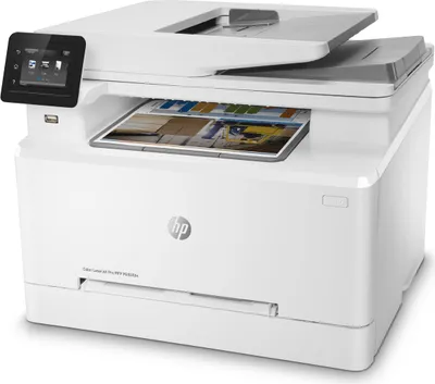 Zdjęcie produktu dla HP Color LaserJet Pro Urządzenie wielofunkcyjne M283fdn, Laser, Drukowanie w kolorze, 600 x 600 DPI, A4, Bezpośrednie drukowanie, Biały