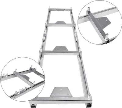 Obrázek produktu pro Držák na řetězovou pilu Přenosné hliníkové prkno pro řetězové pily délky 14"-36" Příslušenství pro řetězové pily