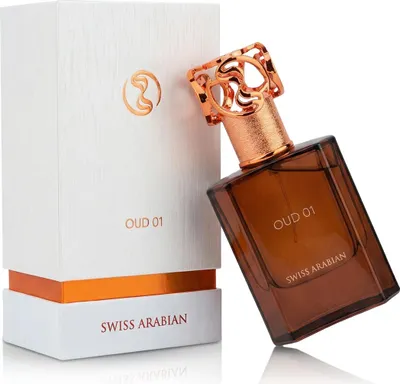 Parfum Swiss Arabian Tobacco 01 - Extrait De Parfum Homme 50 Ml - Notes Tabac, Oud, Bois De Santal - Neuf