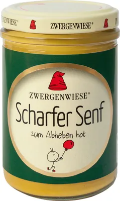 Produktbild von Zwergenwiese - Scharfer Senf - 160ml