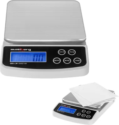 Zdjęcie produktu dla Waga Pocztowa Do Paczek I Listów Sbs-Lw-5000/100 Do 5Kg / 0,1G