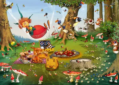 Obrázok produktu pre Grafika Puzzle François Ruyer - Čarodejnica - 500 dielikov puzzle