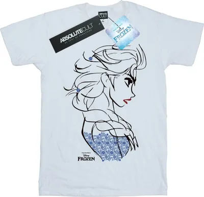 Produktbild von Disney - "Frozen" T-Shirt für Damen BI24667 (M) (Weiß)