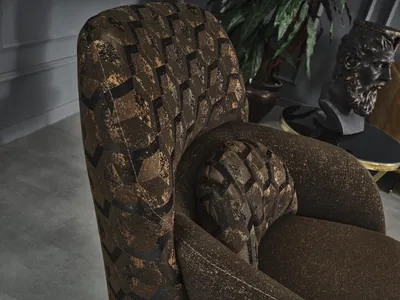 Produktbild von Wohnzimmer Sessel Design Couch Luxus Polster Möbel Einsitzer Möbel