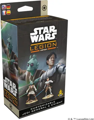 Produktbild von Asmodee Star Wars: Legion - Customisable Jedi & Knight, Abbildung, Mehrfarbig
