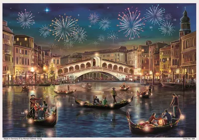 Produktbild von Adventskalender No. 339 Venedig DIN A3