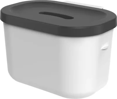 Produktbild von Rotho Komposteimer Jive  3,2 L schwarzweiß