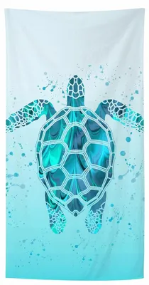 Image de Serviette de plage grande - Douce et absorbante - 90 x 180 cm