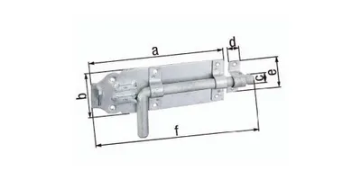 Produktbild von Bolzenr. L.160mm B.70mm STA TZN Ausschub 49mm GAH