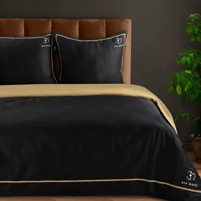 Produktbild von Eurofirany Bettwäschegarnitur Bettwäsche H MINGE1A 160x200 cm 3 TLG SET: mit 2 Kissenbezüge 70x80 cm