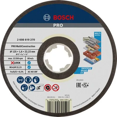 Produktbild von PRO Multi Material X-Lock Trennscheibe, 125 x 1.6 x 22,23 mm