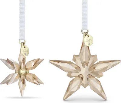 Produktbild von Swarovski Annual Edition Festive 3D Ornament Set 2025 5701824 Dekoration