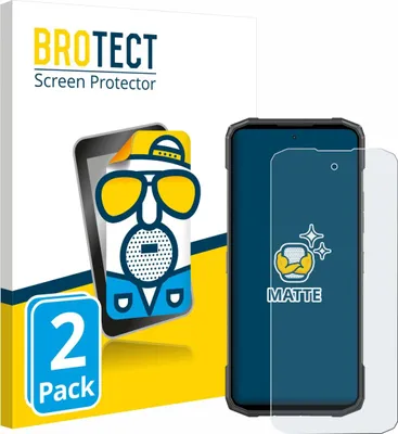 Produktbild von 2x BROTECT Schutzfolie für Doogee Blade 20 Displayschutz Displayschutzfolie Folie Matt Entspiegelungsfolie
