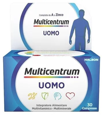 Immagine prodotto di Multicentrum Uomo 50+ 30 Compresse