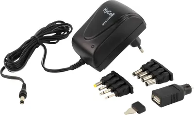 Obrázek produktu pro Napájecí adaptér HyCell HCPS 18.0, 1500 mA, černý, 1201-0008