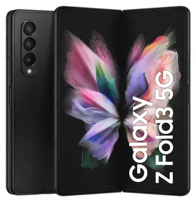 Produktbild von Samsung Galaxy Z Fold3 5G SM-F926B 19,3 cm (7.6 Zoll) Dual-SIM Android 11 USB Typ-C 12 GB 512 GB 4400 mAh Schwarz