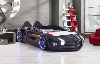 Produktbild von Autobett Luxury Full in Schwarz