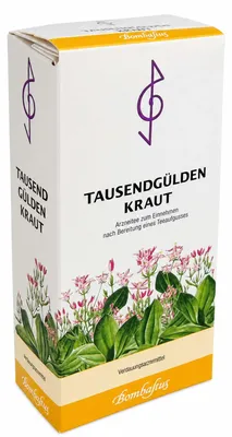 Productafbeelding van Bombastus Tausendgüldenkraut kruidenthee, spijsverteringsbevorderend, 75 gram