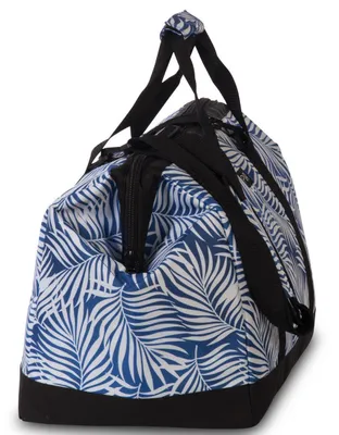Produktbild von ausgefallene Weekendertasche Bügelreisetasche grün gemustert