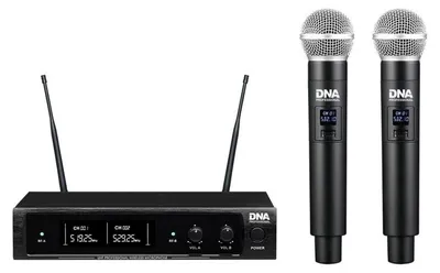 Productafbeelding van DNA DJ DUAL VOCAL - Draadloze microfoon met dubbele zangfunctie