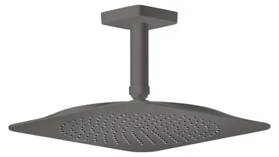 Produktbild von AXOR Citterio C Kopfbrause 270/270 1jet mit Deckenanschluss, Brushed Black Chrome