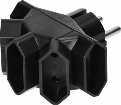 Produktbild von CB Elektro Verteilerleiste, 5-fach, 2P/II, 6A, schwarz