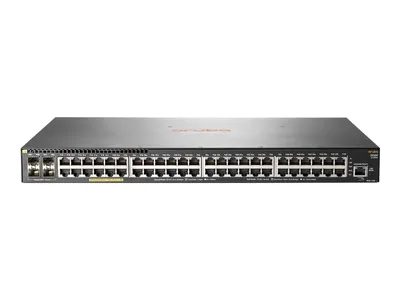 Immagine prodotto di HPE Aruba Networking Aruba 2930F 48G PoE+ 4SFP+, gestito, L3, Gigabit Ethernet (10/100/1000), supporto PoE, montabile su rack, 1U
