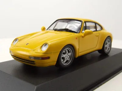 Produktbild von Porsche 911 (993) 1993 gelb Modellauto 1:43 Maxichamps