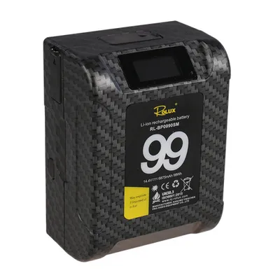 Imagen del producto de Batería Rolux Smart V-Mount RL-BP0990SM, 99Wh, 14,4 V, 6875mAh