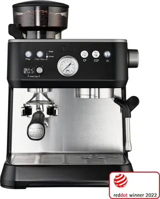 Produktbild von Solis Siebträger Kaffeemaschine 54 mm Siebhalter Milchaufschäumer Bohnenmahlwerk