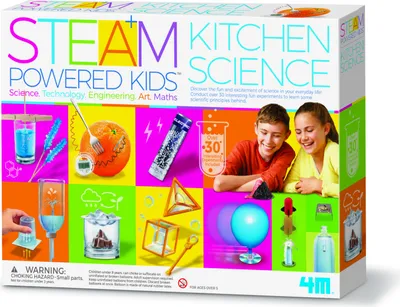 Obrázok produktu pre 4M Kitchen Science, sada na pokusy, Chémia, 3 rok / roky, Viacfarebný