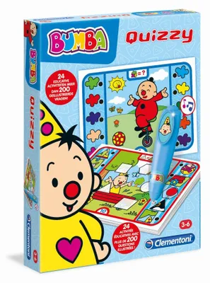 Immagine prodotto di Clementoni - Bumba gioco educativo Quizzy con penna interattiva