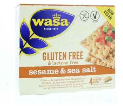 Productafbeelding van Wasa Knackebrot Met Sesam En Zeezout (240 gr)