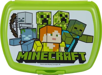 Produktbild von ASTRA Lunchbox Sandwich Box Pausendose Brotdose MINECRAFT leicht bunt Kinder Jungen