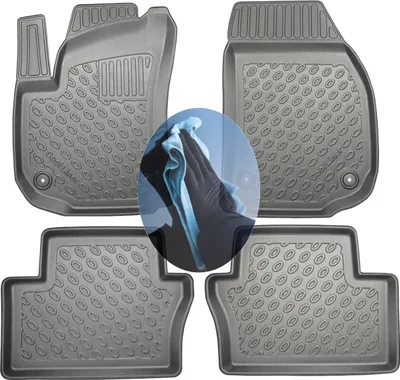 Produktbild von Z509493 TPE-Gummifußmatten kompatibel mit  Opel Zafira  B Facelift Van Kombi 5-türer 2008-2014 7Sitze (1. + 2. Sitzreihe)