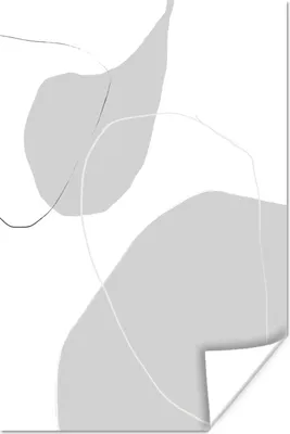 Produktbild von MuchoWow® Poster Pastell - Abstrakt - Design 120x180 cm - Kunstposter