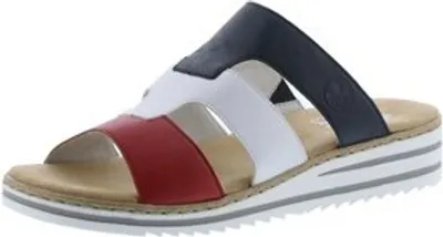 Produktbild von Rieker_CH FSK ladies' sandals V06P7-33 rosso/weiss/pazifik FS 2021, Spocc:38